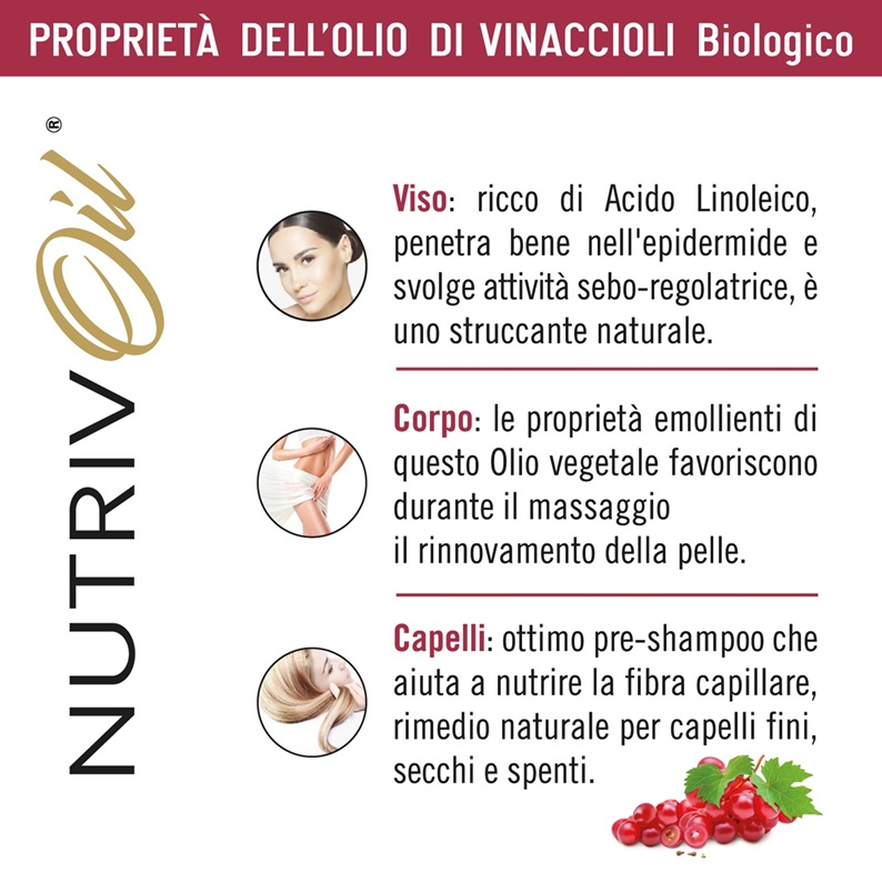 OLIO DI VINACCIOLI BIOLOGICO - immagine 5