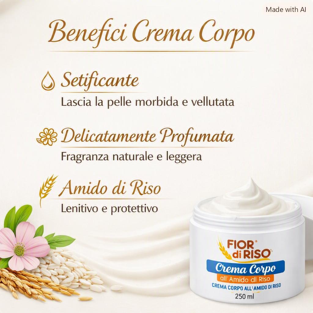 CREMA CORPO ALL'AMIDO DI RISO - immagine 3